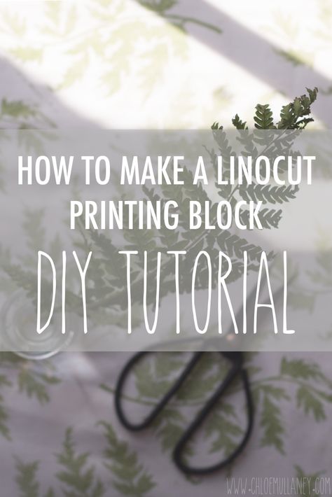 Linocut Tutorial, Etching Art, Print On Fabric, Linoleum Print, Linocut Printmaking, Diy Blocks, Relief Printing, Linocut Art, Diy Stamp