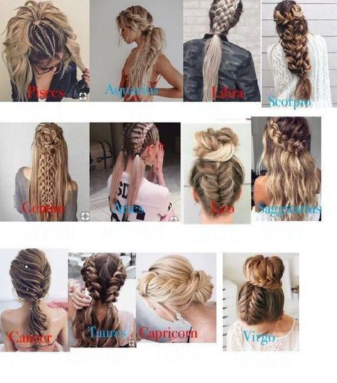 Taurus Hairstyles, Zodiac Hairstyles, Hairstyles Zodiac Signs, Zodiac Hair, Zodiac Clothes, Zodiac Chart, Hair Chart, Zodiac Meanings, Zodiac Sign Fashion