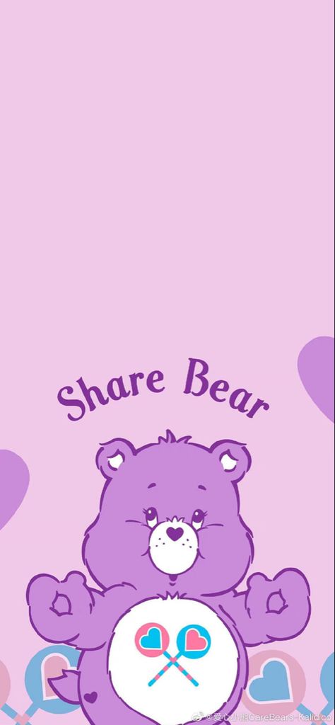 Care Bears Share Bear Wallpaper, Share Bear Wallpaper, Carebear Wallpaper Care Bears, Care Bears Wallpaper Iphone, Care Bears Wallpaper, Iphone Wallpaper Preppy, Njoy Obs, Care Bears Cousins, Bear Halloween