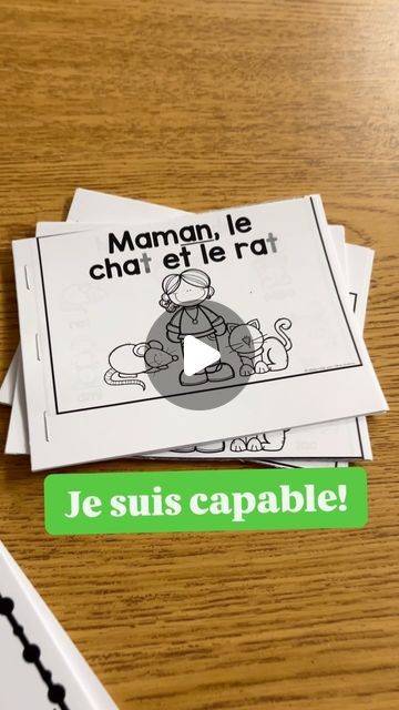 RootsToGrowLearning 🌱 - French Teacher on Instagram: "I remind them of this many times a day! 

Je suis capable! 

Truly, they are! 

I introduced this to my students alongside of our phonics activities and WOW, they are reading already! 

Setting the stage for success! They are excited and feeling confident and can’t wait to take their mini book home to read to their families this weekend! 

Thank you @mmeandrea for your wonderful resources! 💚

#frenchteacher
#frenchresources
#frenchimmersion
#frenchlanguage 
#lefrançais" French Speaking Countries, French Resources, French Immersion, French Teacher, Feeling Confident, Phonics Activities, Mini Book, French Language, Learn French