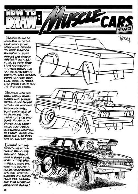 Cartoons Magazine, Cartoon Car Drawing, Cool Car Drawings, Truck Coloring Pages, Drawing Cartoon Characters, Car Design Sketch, Sketches Tutorial, Car Illustration, Cartoon Drawing