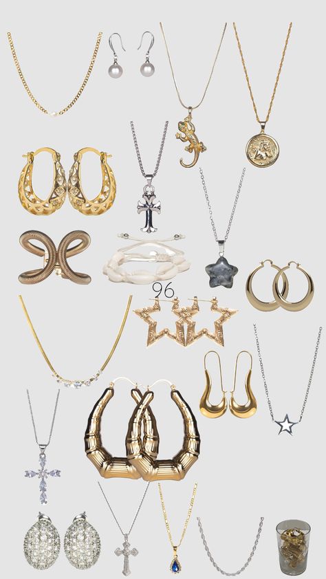 NINETYSIX JEWELLERY showcasing our jewelry #goldjewelry #silverjewelry #ninetysixjewellery #jewelry #accessories #outfitinspo #fashion #moodboards #giftideas Jewelry Moodboard, Snake Necklace Silver, Minimalistic Outfits, Jewelry Pearls, Gold Cuban Link Chain, 90s Inspired Outfits, Beachy Jewelry, Swarovski Crystal Bracelet, Accessories Silver