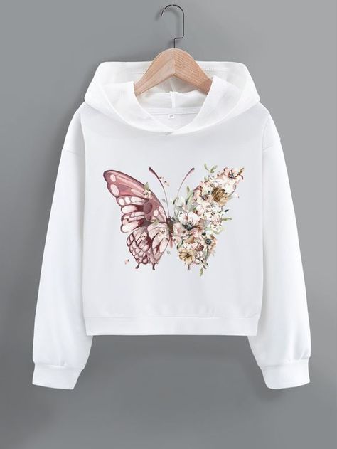 Girls Butterfly And Floral Print Hoodie Easy 30 day return policy Discover the latest vintage dresses online. 1000+ styles with new drops daily. Select from long colourful dresses to short, chic black casual dresses. Shop top dress brands for women. Hoodies For Girls Cute, Black Casual Dresses, Butterfly Clothes, Hoodies For Girls, Vintage Dresses Online, Girls Sweatshirts, Stylish Hoodies, Girls Fall Outfits, Floral Butterfly