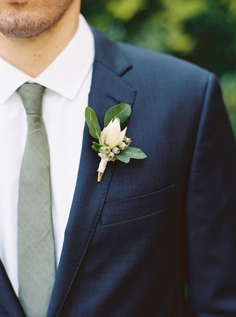 Sage Green Wedding Theme, Sage Green Tie, Botanical Wedding Inspiration, Groom Wedding Attire, Green Themed Wedding, Green Wedding Colors, Summer 25, Wedding Sparrow, Korean Summer