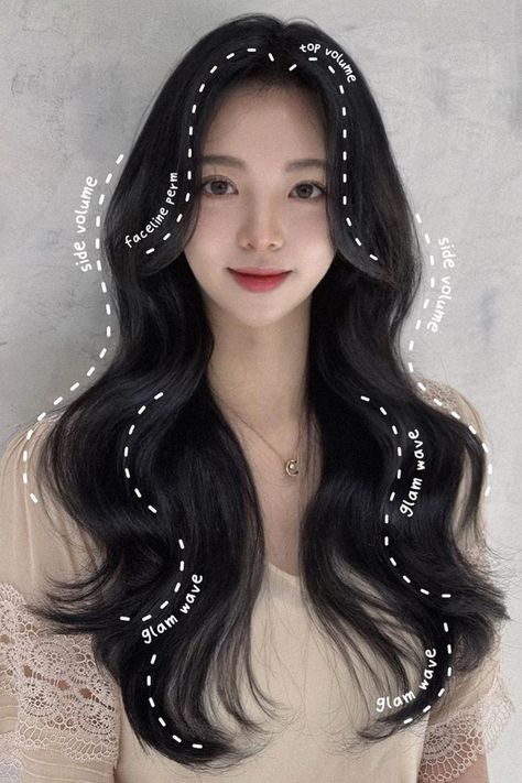 Front Flicks Haircut For Long Hair, Haircut Inspo Long Hair, Korean Long Haircut, Buterfluffy Haircut Long Hair Straight, Chinese Haircut, Black Medium Length Hair, Korean Long Hair, Pretty Hair Cuts, Hairstyles Korean