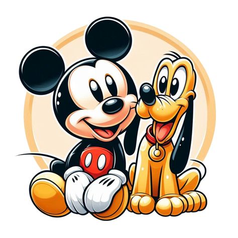 Pluto Wallpaper Disney, Pluto Silhouette, Pluto Drawing Disney, Pluto Mickey Mouse, Mickey And Pluto, Mickey Mouse Png, Mickey Mouse Clipart, Pluto Disney, Cute Mickey Mouse