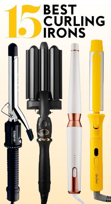 Best Automatic Hair Curler, Best Hair Wand, Types Of Curling Irons, Best Curling Wands, Best Hair Curler, Curly Iron, Hair Iron Curls, Hair Curling Tools, Curling Wands