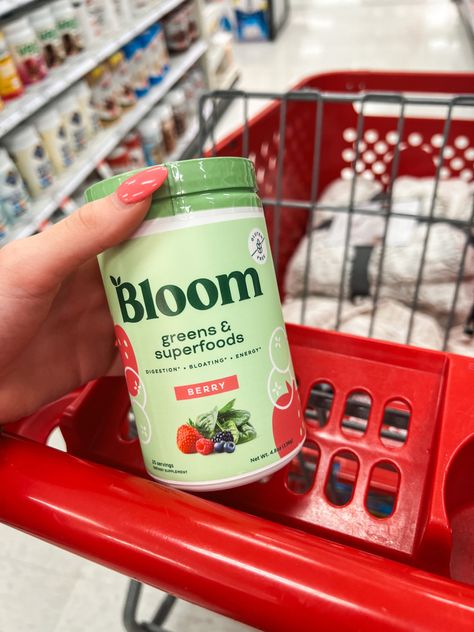 #healthy #digestion #bloom Bloom Drink Aesthetic, Bloom Digestion, Bloom Greens Powder Aesthetic, Bloom Powder Drink, Bloom Nutrition Aesthetic, Bloom Greens Powder, Bloom Superfoods, Bloom Greens And Superfood, Bloom Supplements