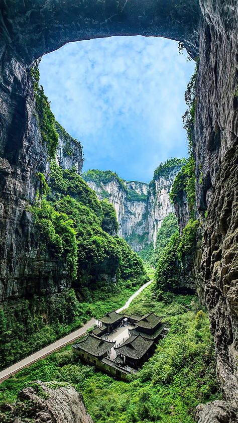 Travel Scenery, Chongqing China, Mountain City, World Map Wallpaper, Nature Tour, Chinese Landscape, Chongqing, Chinese Architecture, Earth From Space