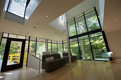 Photo 4 of 12 in Hanselmann House by Dwell from At $265K, Michael Graves’s First Commission Is a Bargain - Dwell Hanselmann House, Architect Magazine, Michael Graves, Light Hardwood, Light Hardwood Floors, Design Remodel, Famous Architects, House Modern, Custom Window Treatments