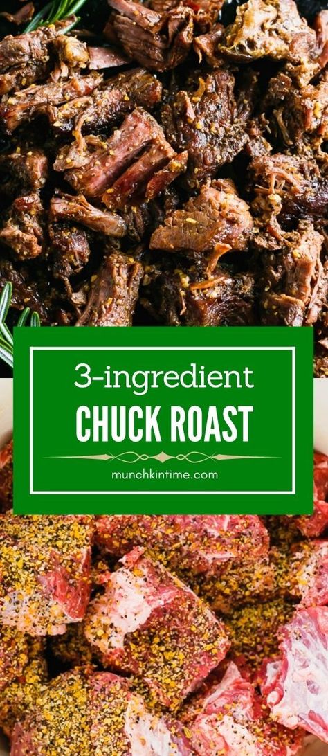 Chuck Roast Oven Recipes, Chunk Roast Recipes, Best Chuck Roast Recipe, Boneless Chuck Roast Recipes, Chuck Roast Recipe Oven, Beef Chuck Roast Recipes, Chuck Roast In Oven, Beef Chunks Recipes, Beef Chuck Steak Recipes