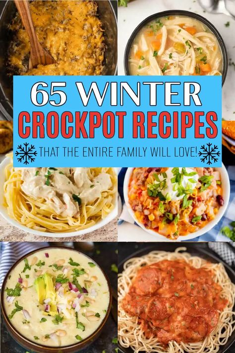 Winter Crockpot Recipes Crockpot Winter Meals, Winter Crockpot Recipes, Crock Pot Sweet Potatoes, Crock Pot Lasagna Recipe, Cozy Recipes, Winter Meals, Cauliflower Soup Recipes, Greenbean Casserole Recipe, Crockpot Soup Recipes