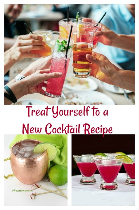 It's time to treat yourself to a new cocktail recipe. National Cocktail Day, Easy Mother’s Day Cocktails, Cocktails Inspired By Movies, Cynar Cocktail, Cheap Cocktails, Cape Codder Cocktail, Ginger Drink, Cocktail Umbrellas, Fancy Cocktails