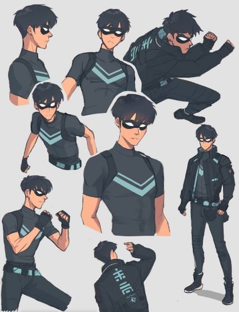 Hero Costumes, Character Poses, Superhero Design, Super Hero Costumes, Character Sheet, Character Design Male, Superhero Art, 영감을 주는 캐릭터, Character Design References