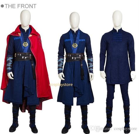 Doctor Strange Costume Dr. Strange Steve Cosplay Costume Man Battle Suit Halloween Costumes For Men Custom Made Doctor Strange Costume, Suit Halloween Costumes, Dr Strange Costume, Dr Stephen Strange, Halloween Costumes For Men, Costumes For Men, Avengers Costumes, Wizard Costume, Halloween Costume Suit