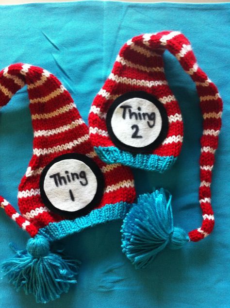 I need someone to make these for me! Twin Crochet Ideas, Artistic Collage, Knifty Knitter, Twins 1st Birthdays, Newborn Hats, Newborn Twins, Doll Outfits, Animal Patterns, Hat Ideas