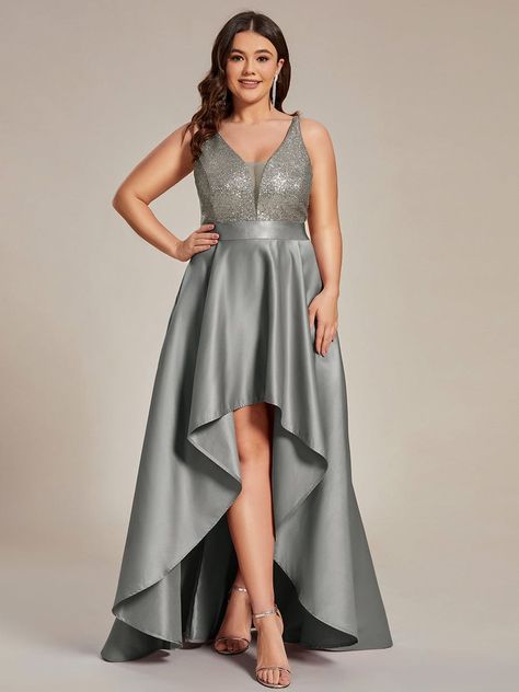 High low ball gown