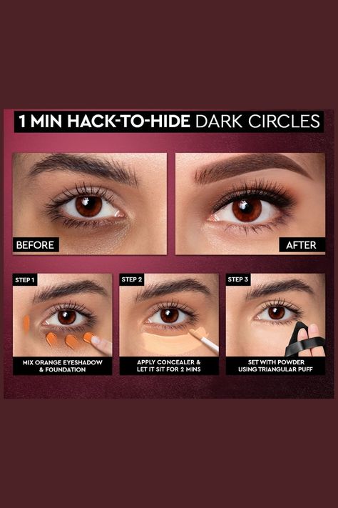 Make Up, Bronzed Makeup, Hide Dark Circles, Under Eyes, Dark Circles, Circles, Makeup