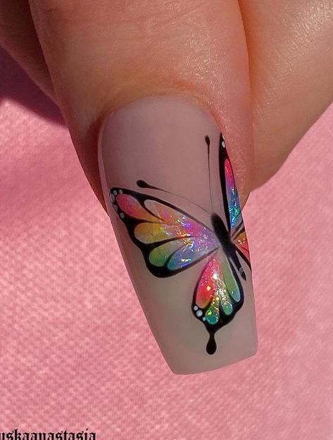 Dancing On The Fingertips In The Summer 2020-Butterfly Nails Art Designs - Keep creating beauty and warm home, Find more happiness in daily life