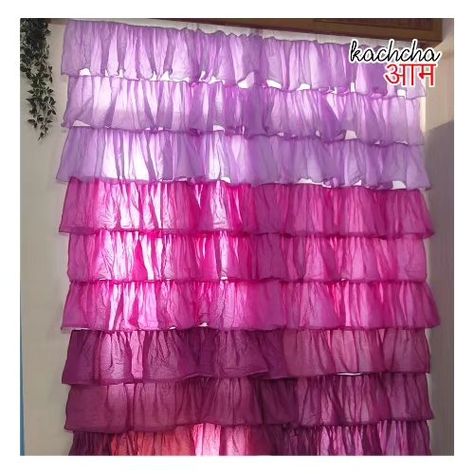 Flaunting all the Beautiful Ruffle curtains we made in July ✨🌈😃 "Romanticize your space with the gentle beauty of ruffle curtains. A touch of whimsy, a dash of dreaminess." They are Easy to wash and maintain 😃 Shop from website www.kachchaaam.com (Link in Bio) Comment for getting links directly in your DM 💫 #homedecor #rufflecurtain #smallspacedecor Ruffle Curtains, Decorating Small Spaces, Link In Bio, Curtains, Beauty, Quick Saves, Home Decor, Home Décor