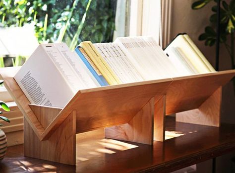 bookcase Tabletop Bookshelf, Book Shelves, Book Storage, Book Display, Wooden Stand, Diy Wood Projects, Diy Furniture Plans Wood Projects, Diy Furniture Plans, Home Deco