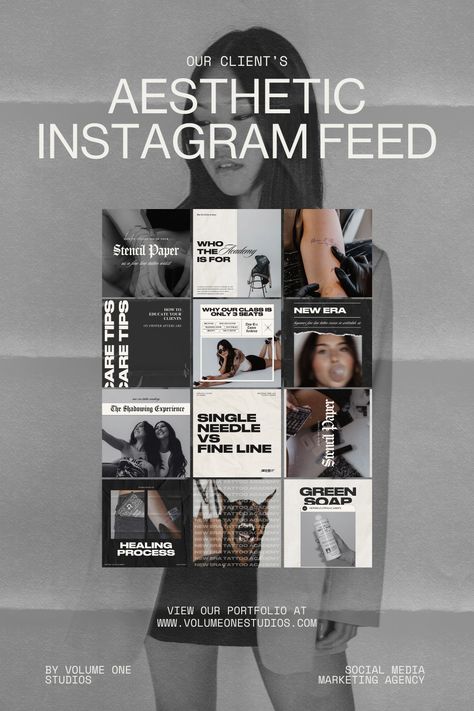 Instagram Feed | Explore and discover a myriad of ideas for curating the perfect Instagram feed. From aesthetic posts that sets the mood, business-centric inspiration that drives engagement, to cleverly organized theme layouts that captivate your audience. Start planning your ideal feed layout and make your Instagram goals come to life. Follow us now for the best Instagram feed ideas and inspirations. View our portfolio of our client's Instagram aesthetic feeds! Instagram Feed Business Ideas, Cohesive Instagram Feed Business, Magazine Style Instagram Feed, Instagram Theme Ideas For Business, Instagram Feed Inspiration For Business, Instagram Layout Ideas Theme, Minimalist Ig Feed, Agency Instagram Feed, Marketing Agency Instagram Feed