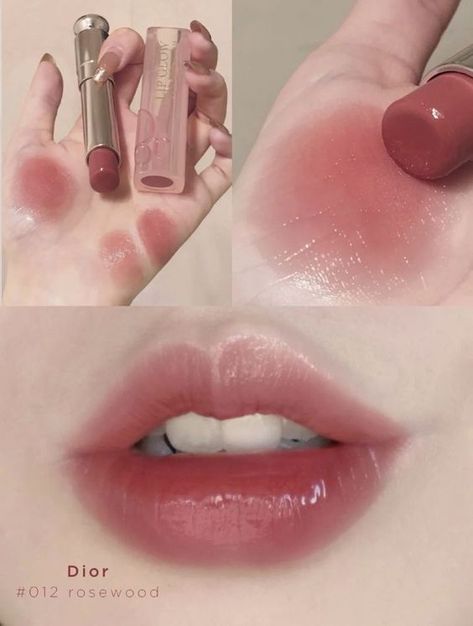 #dior #diorlipbalm #diorlipglow #diorrosewoodlipglow #diorrosewood #diorbeauty #lipbalm #lipstick #beauty #makeup Dior Rosewood, Christian Dior Addict, Dior Addict Lip Glow, Dior Addict Lip, Makeup Accesories, Lip Makeup Tutorial, Ethereal Makeup, Gloss Labial, Fancy Makeup