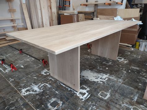 Oak table makeover