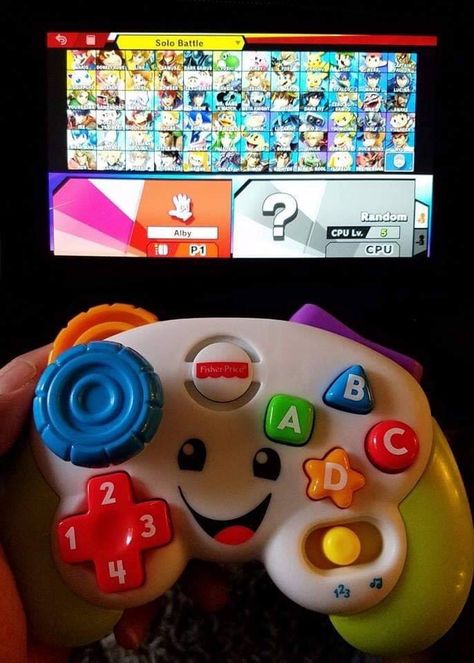 When your friend hands you an off-brand controller https://ift.tt/2Bcr9Zm Tumblr, Got Any Games, Super Smash Ultimate, Super Smash Bros Memes, Smash Bros Funny, Nintendo Super Smash Bros, Mario Nintendo, Video Game Memes, Gamer Humor