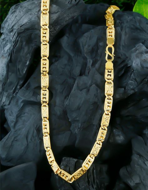 Men Neck Chain, Mens Neck Chains, Mens Gold Chain Necklace, Gold Neck Chain, Men Chain, Chain Jewellery, Mens Chain, Platinum Chain, Gold Jewelry Simple Necklace