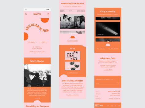 Responsive Design Mobile, Cv Website, Mailing Design, Mobil Design, Email Layout, 잡지 레이아웃, Email Template Design, Email Design Inspiration, Desain Editorial