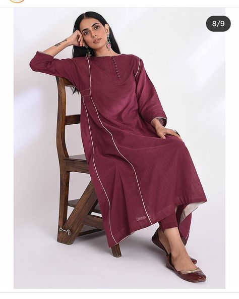 Kalidar Kurta Pattern, Plus Size Fashion For Women Indian, Kurta Pattern, Churidar Designs, Simple Kurta Designs, Designer Kurti Patterns, Simple Kurti Designs, Trendy Shirt Designs