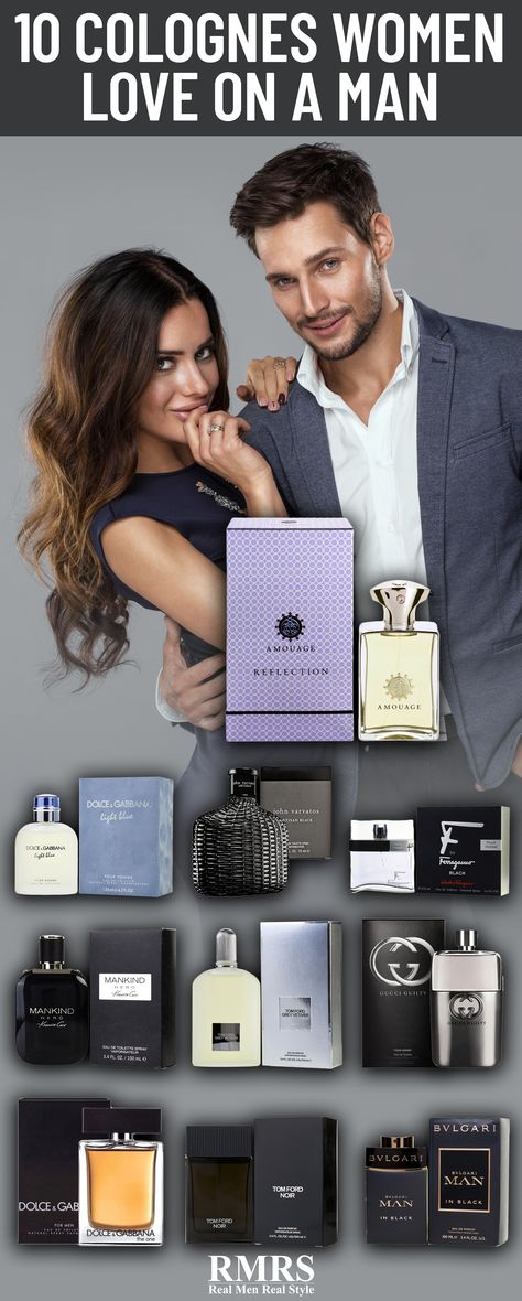 You've all been asking me for more recommendations for cologne women love. I've listened – here's my up-to-date top 10 ranking, plus a few bonuses. Top 10 Men's Cologne, Best Mens Cologne, Real Men Real Style, Best Perfume For Men, Women Science, Best Fragrance For Men, Perfume And Cologne, Best Fragrances, Best Perfume