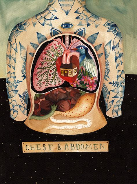 Medical Art, Arte Sketchbook, Arte Inspo, The Human Body, Arte Popular, Art And Illustration, Anatomy Art, Lungs, Heart Art