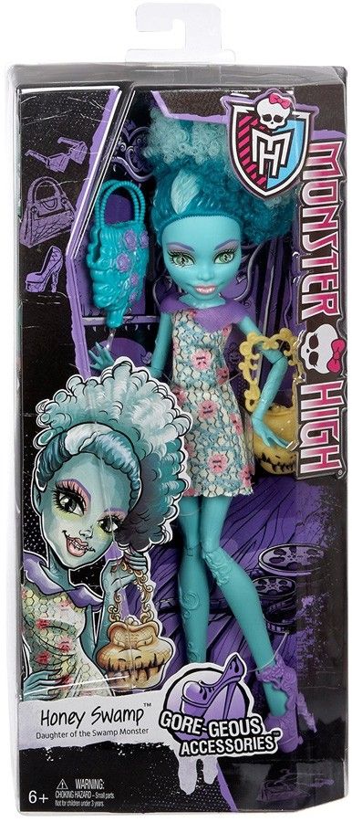 Monster High Honey Swamp, Honey Swamp, Love Monster, You Monster, Monster High Characters, Realistic Dolls, Disney Dolls, Monster High Doll, Monster High Dolls