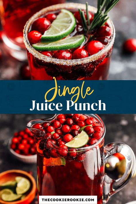 Christmas Jungle Juice, Jingle Juice Recipe, Christmas Vodka, Cranberry Apple Juice, Jungle Juice Recipe, Drinks With Cranberry Juice, Cranberry Juice And Vodka, Jingle Juice, Christmas Drinks Alcohol Recipes