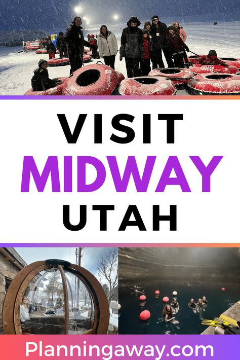 13 Amazing Things To Do In Midway Utah – Planning Away Castle Snow, Utah Activities, Midway Utah, Ice Castle, Snow Tubing, Greece Travel Guide, Plan A Trip, Beautiful Travel Destinations, Family Plan