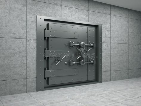 Banking metallic door. 3d illustration of banking metallic door #Sponsored , #Paid, #AFFILIATE, #metallic, #banking, #illustration, #Banking Bank Vault Door, Tactical Gear Storage, Bank Vault, Bank Safe, Safe Door, Safe Vault, Vault Doors, Door Price, Metal Artwork Wall