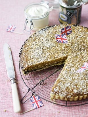 Treacle tart | Jamie Oliver How To Make Pastry, Pie Pastry Recipe, Dessert Pies, Ale Pie, Treacle Tart, Steak And Ale, Jamie Oliver Recipes, Toffee Pudding, Sticky Toffee Pudding