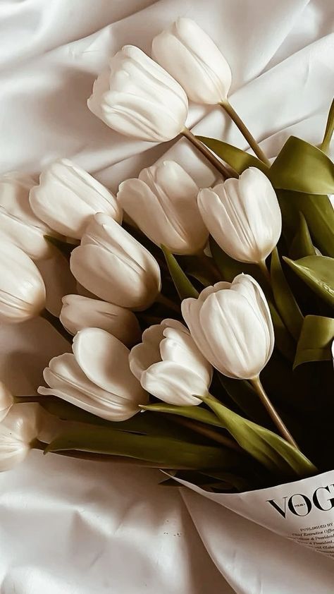 White tulip bouquet