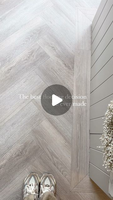 Ashley Cassidy on Instagram: "Hey all,
Received lots of messages regarding my flooring recently and thought I’d pop a post up to hopefully answers questions you may have 🫶🫶
LVT’ (luxury vinyl tiles) is basically a ‘look for less’ option instead of splashing out on real wood herringbone. 

It’s durable and great to clean - my 5 month old and mental dog have put it to the test let me tell you! 🤣

#lvtflooring #herringbonefloor #lookforless #dupes #homerenovation #homerenovationideas #homerenovationuk  #openplankitchen #openplankitchendiner #flooring #bifolds #neutraldecor #neutralinteriors #scandihomedecor" Herringbone Vinyl Floor, 5 Month Old, Open Plan Kitchen Diner, Luxury Vinyl Tile Flooring, Lvt Flooring, Herringbone Floor, Neutral Interiors, Vinyl Tiles, Luxury Vinyl Tile