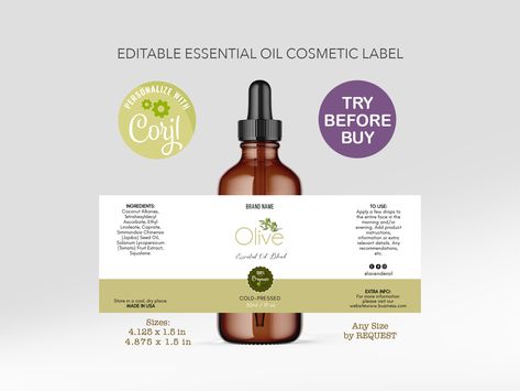 Perfume Label Design, Essential Oils Logo, Essential Oil Label Design, Perfume Sticker Label Design, Oil Label Design, Product Sticker, Soap Labels Template, Oil Label, Oil Dropper