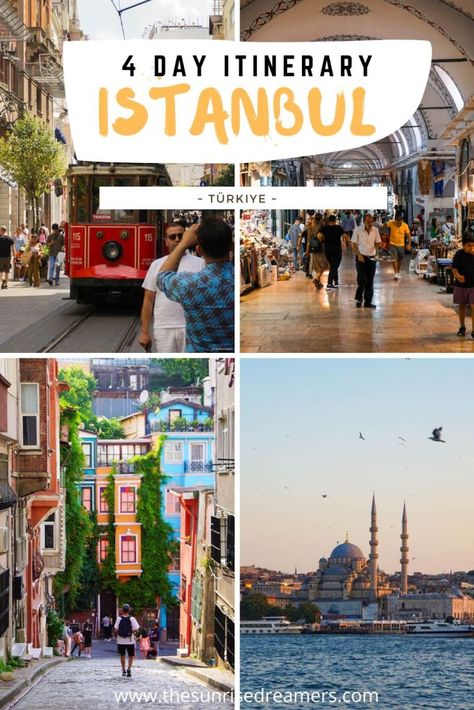 4 Day Istanbul Itinerary: Best Things To Do in Istanbul (2023) Istanbul Itinerary 5 Days, Istanbul 4 Days, 7 Days In Turkey, Istanbul 4 Day Itinerary, 4 Days In Istanbul, Istanbul Itinerary 3 Days, Istanbul Turkey Itinerary, Istanbul Itinerary, Day Trips From Istanbul