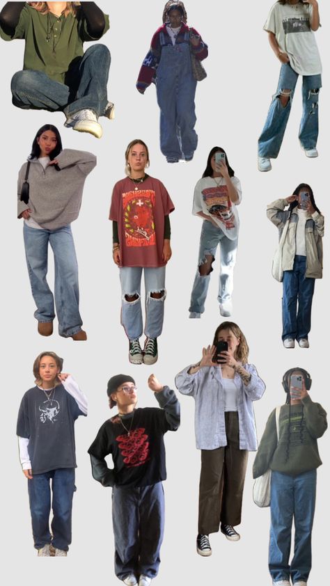 baggy outfits #ootd #baggyjeans #baggyfit #outfitinspo #indieaesthetic #baggyoutfit #fallaesthetic #springoutfit Baggy Jeans Outfit Aesthetic, Baggy Outfits, Jeans Outfit Spring, Baggy Jeans Outfit, Gender Fluid Fashion, Indie Aesthetic, Jeans Outfit, Baggy Jeans, Baggy Fits