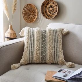 Discover Dunelm's Cushion Range Today | Dunelm | Page 28 Fabric Cushion Covers, Dunelm Bedding, Bunny Cushion, Teal Cushions, Checked Cushions, Heart Cushion, Natural Boho, Upholstery Foam, Red Cushions