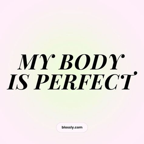 My Body Is Perfect Affirmation, 2024 Vision Board Affirmations, 2024 Vision Board Aesthetic Pink, Vision Board Pink Aesthetic, Confidence Vision Board, My Body Is Perfect, Pink Vision Board Aesthetic, Selfcare Vision Board, 17 Doğum Günü