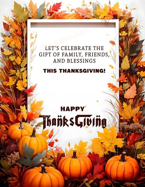 Happy Thanksgiving Greetings with pumpkins and colorful leaves background Backgrounds Thanksgiving, Happy Thanksgiving Greetings, Black Friday Images, Thanksgiving Backgrounds, Quotes Thanksgiving, Happy Thanksgiving Images, Thanksgiving Messages, Thanksgiving Background, Poster Images