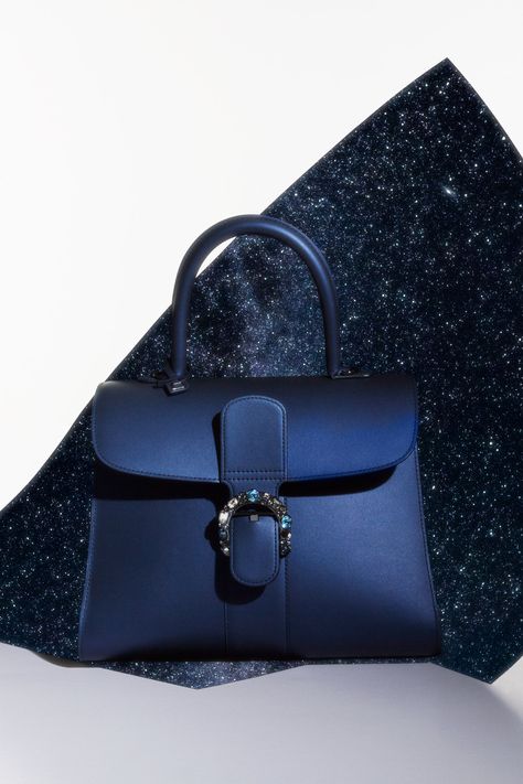 Delvaux Presents Its Sparkling Constellations Capsule Bag Collection | British Vogue Ladies Purses Handbags Style, Ladies Purses Handbags, Timeless Handbags, Delvaux Brillant, Elegant Tiara, Hand Bags For Women, Luxury Bags Collection, Handbags Luxury, Golden Glitter