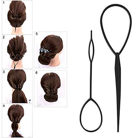 Amazon.com: 19 Pcs Hair Braiding Tool, DIY Hair Styling Tool Kit Updo Ponytail Maker Accessories Topsy Hair Braid Kit : Beauty & Personal Care Braiding Tools, Updo Ponytail, Birthday Party Dinner, Hair Braiding Tool, Braid Tool, Prom Hairstyles Updos, Hair Braiding, Retro Hairstyles, Prom Hairstyles