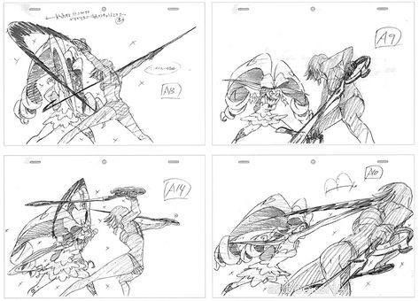 Animation Tidbits Sketch Action Poses, Key Frame, Animation Storyboard, Comic Layout, Kill La Kill, Gesture Drawing, Animation Reference, Figure Drawing Reference, Action Poses